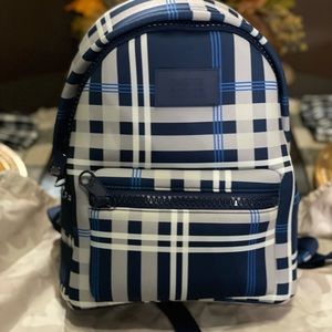 Blue plaid small Dakota